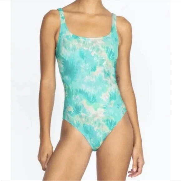 Johnny Was CalmeTank One Piece Swimsuit - Picture 1 of 6